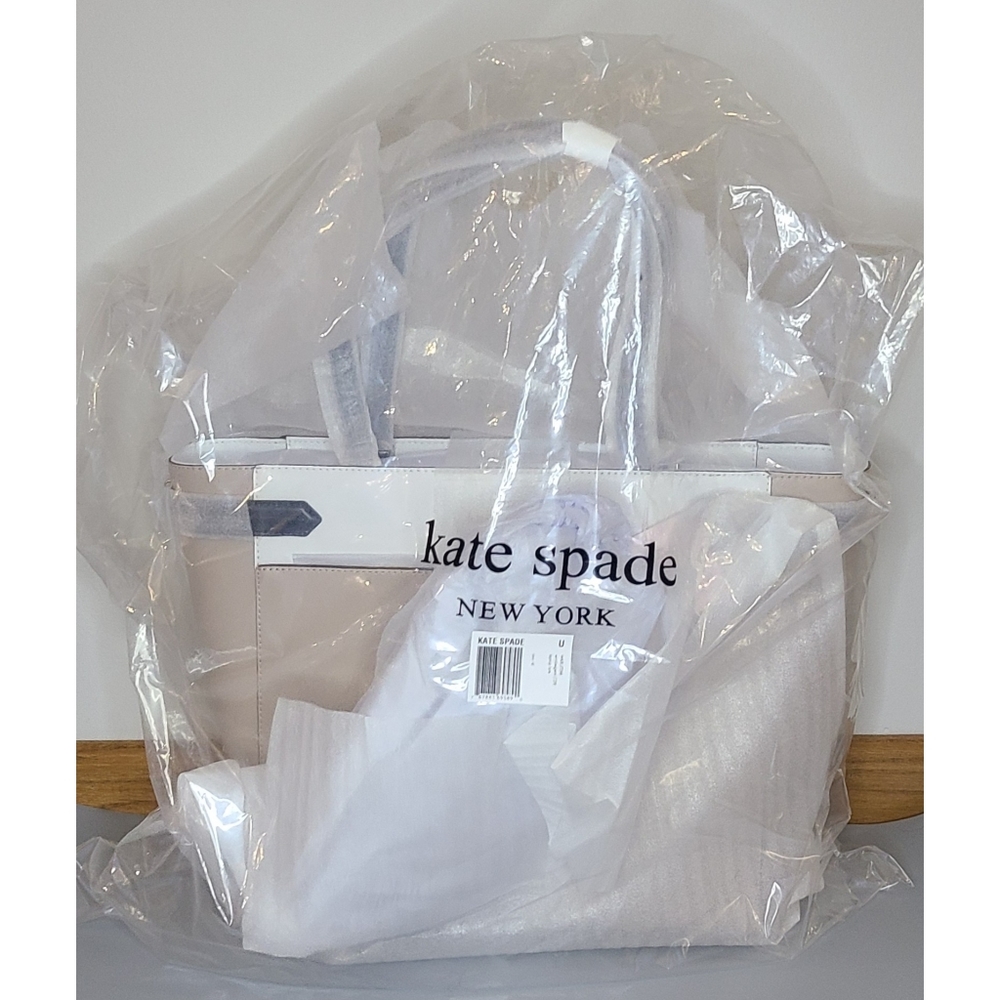 EUC kate spade "Staci" Colorblock Laptop Tote - Picture 7 of 10
